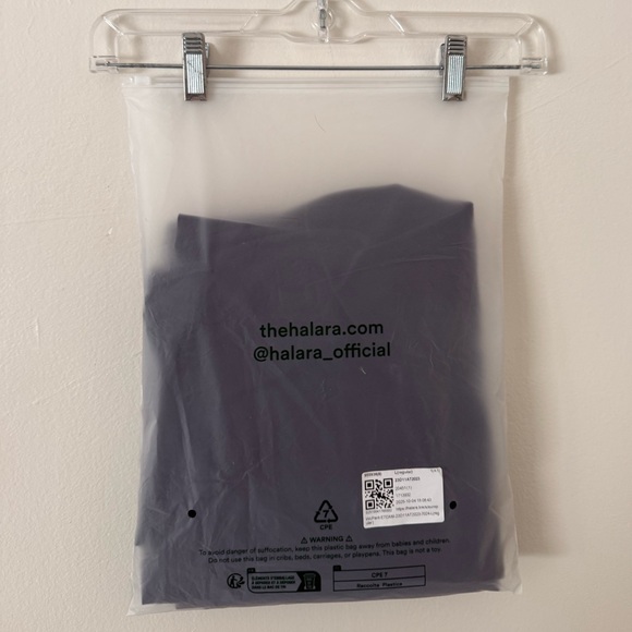 NWT Halara Flex™ Black Mid Rise Pocket Straight Leg Work Pants Womens Large - Picture 14 of 14